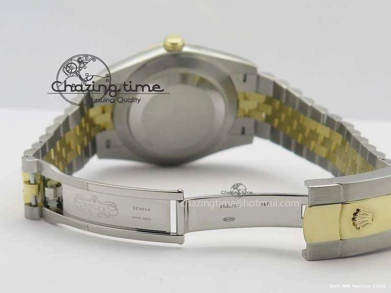 Best AAA Replica Sites On Dial Noob Silver Jubilee YG 126303 A 41mm Wrapped 1:1 Compact SS YG 3764 Bracelet Best Edition DateJust 0116